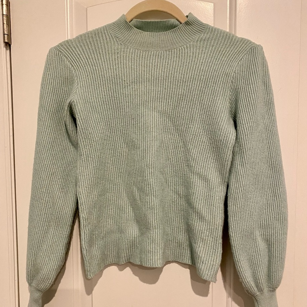 Anthropologie Line + Dot Mint Sweater